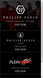Mobile Screenshot of philipp-plein.com
